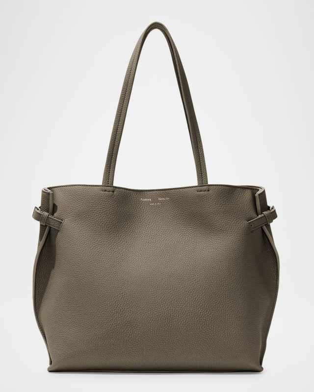 Day Pebbled Calfskin Leather Tote Bag
